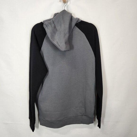 NWT RIVER ISLAND Mens River Island Grey RVR colour block muscle fit hoodie Large - Picture 8 of 11